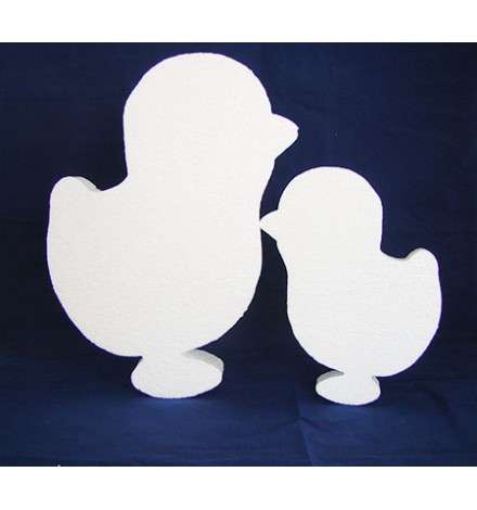 Polystyrene chick flat 20x15x2cm