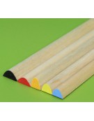 Balsa Stick 14 x 10mm 91.5cm Leading Edge (Blue)