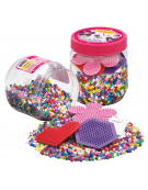 Hama Beads Heart & Flower Tub