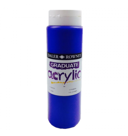 Acrylic Paint Graduate 500ml - Ultramarine