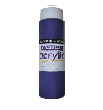 Acrylic Paint Graduate 500ml - Violet