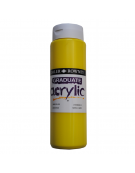 Acrylic Paint Graduate 500ml - Lemon Yellow