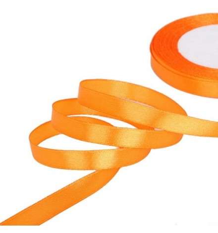 Ribbon Satin 10mm Orange