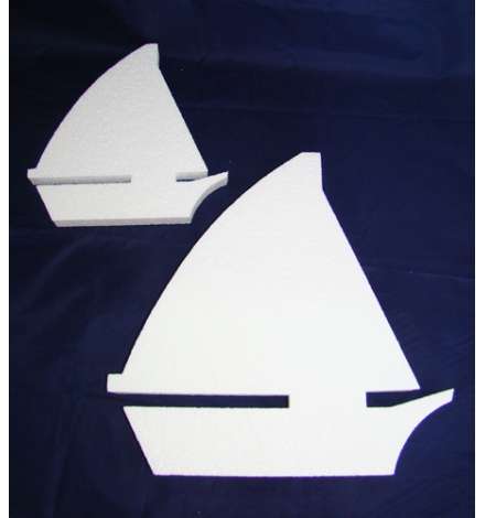 Boat flat 15x15x2cm