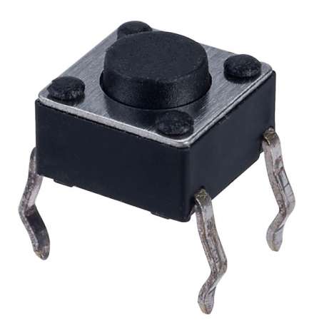 Tactile Switch 6x6mm 4.3mm 4pins