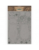 Greyboard A4 Sir Vagabond owl - Stamperia