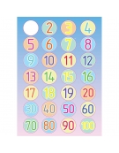 Coloring Book A4 Numbers 24pages - Luna