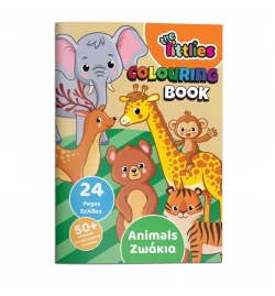 Coloring Book A4 Animals 24pages - Luna