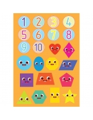 Activity Book A4 Numbers and Shapes 24pages - Luna