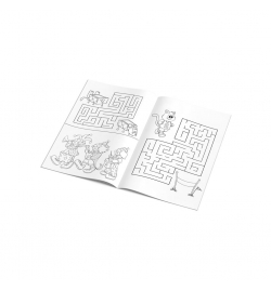 Activity Book A4 Brain Teasers 24pages - The Littlies