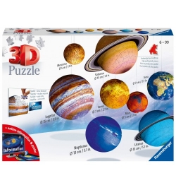 3D Puzzle 522τεμ - Ηλιακό Σύστημα