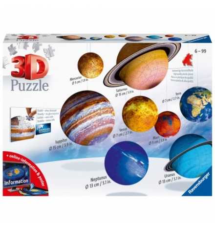 Planetary Solar System 3D Jigsaw Puzzles