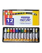 Σετ 12 ακρυλικές μπογιές Graduate 22ml - Daler Rowney