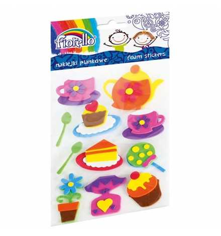 Foam Stickers Farm Sweets / Cups