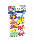 Foam Stickers Farm Cars / Boats