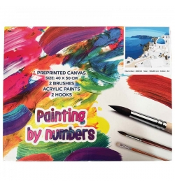 Σετ Ζωγραφικής με αριθμούς - Painting by numbers