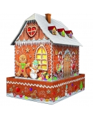 3D Puzzle Night Edition 216pcs Gingerbread House