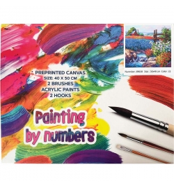 Σετ Ζωγραφικής με αριθμούς - Painting by numbers