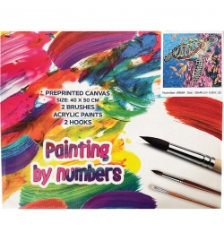 Σετ Ζωγραφικής με αριθμούς - Painting by numbers