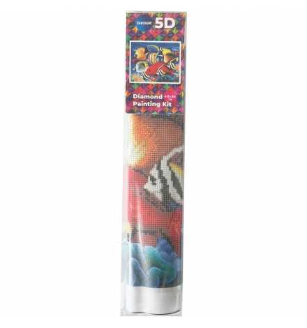 Diamond Mosaic Kit 30x40cm Exotic fish