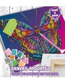 Diamond Painting Kit on Canvas 30x40cm Butterfly