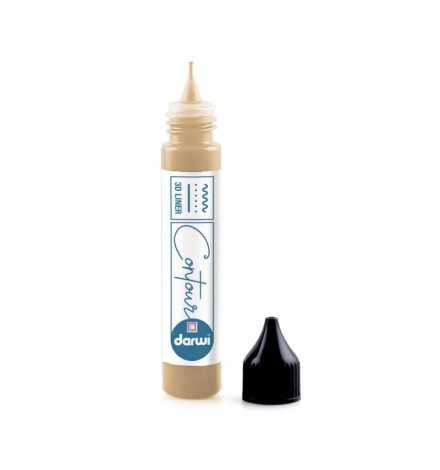 Περίγραμμα 3D Liner 30ml Χρυσό - Darwi