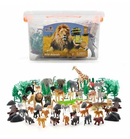 Wild Animals Set 80pcs