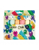 Jumbo Chalk Color in bucket 6pcs Centrum