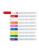 Acrylic Paint Markers 1-3mm tip 8pcs - Centrum