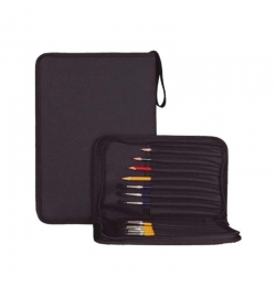 Paint brush bag holder 17.6x25.6cm Black