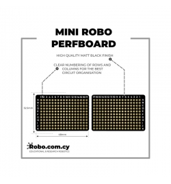 Πλακέτα με τρύπες Perfboard - ROBO Mini