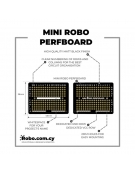 Πλακέτα με τρύπες Perfboard - ROBO Mini Extended Version