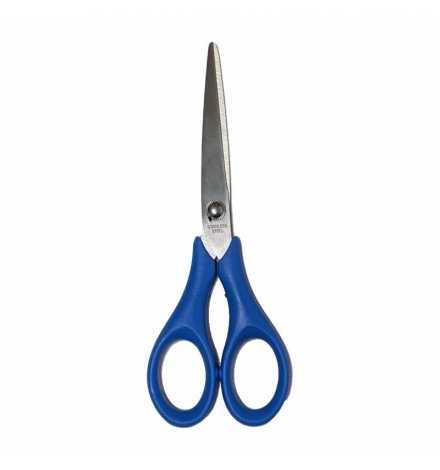 Scissor with plastic handle 170mm