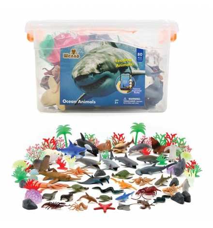 Ocean Animals Set 80pcs