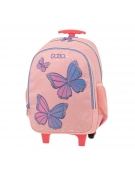 Backpack Trolley Junior Little Pink Butterfly