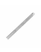 Ruler Metallic 30cm Flat