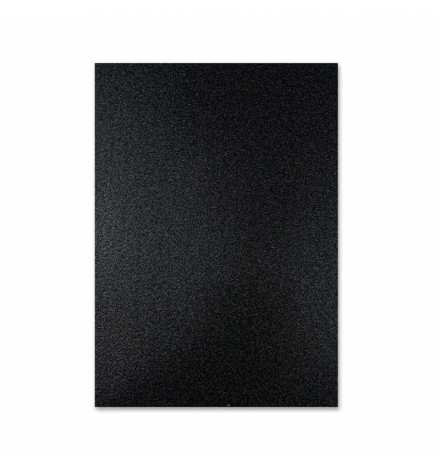 Card Sheet A4 330gsm Glitter Black