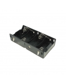 Battery Holder 4 x D Flat - Tags