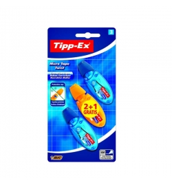 Tipp-Ex Micro Tape Twist Διορθωτική Ταινία 2+1 Δώρο