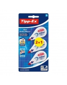 Tipp-Ex Mini Pocket Mouse Correction Tape Clear 5mmx6m 2+1 free