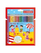 Triangular Pencils Colored Set 18pcs - Stabilo