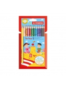 Triangular Pencils Colored Set 12pcs - Stabilo