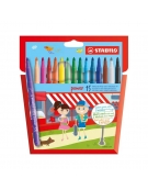 Medium felt-tip Markers 15pcs - Stabilo