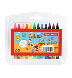 Wax Crayons 12 colors - Stabilo