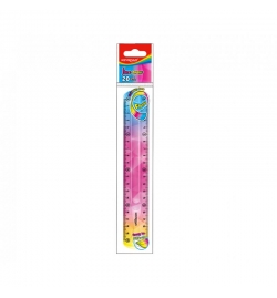 Flexible Printed Plastic Ruler 20cm