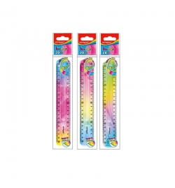 Flexible Printed Plastic Ruler 20cm