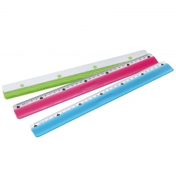 Ruler Plastic - Aluminium 30cm