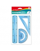 Drawing Set Flexible 20cm 3pcs Keyroad