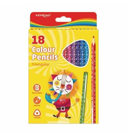 Pencils Colored Set 18pcs - Keyroad