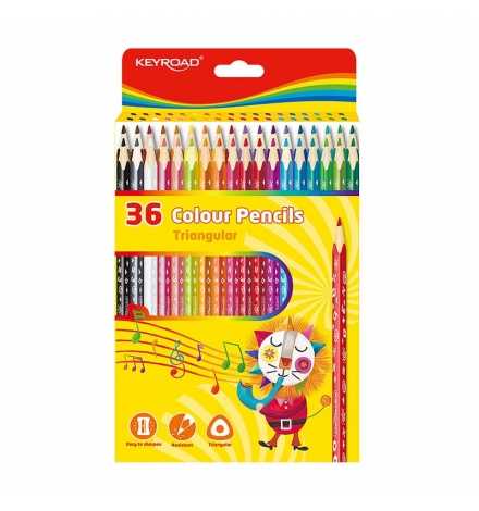 Pencils Colored Set 36pcs - Keyroad